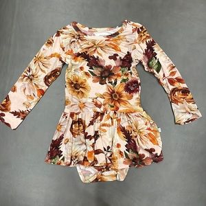 Posh Peanut Lon Sleeve One Piece Dress